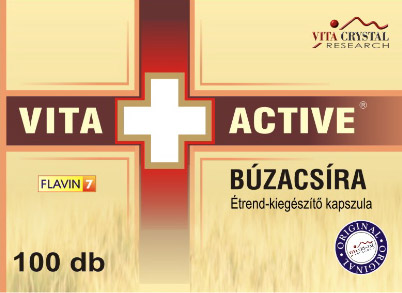 Vita+Active Búzacsíra kapszula 100db